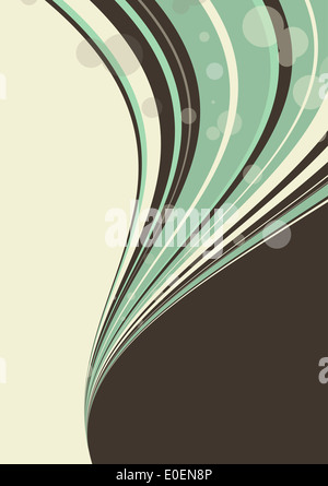 Abstract background with wavy lines. Vector illustration. EPS 10 Stock ...