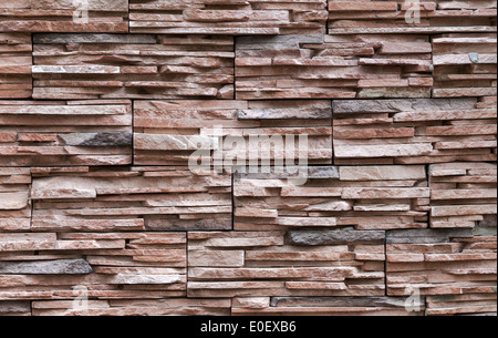 Abstract background of modern style brick wall Stock Photo