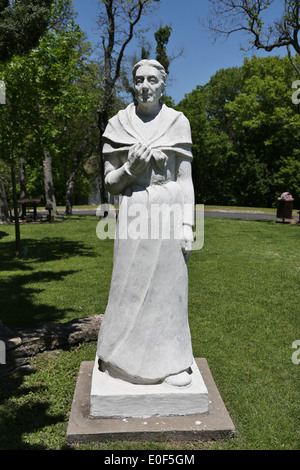 A statue at the Shepard of the Hills in Branson, Missouri. Stock Photo