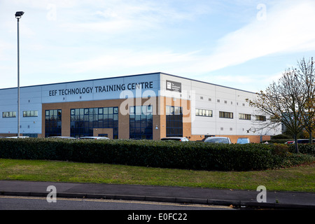 Exterior of the EEF technology training centre, Aston, Birmingham. Stock Photo