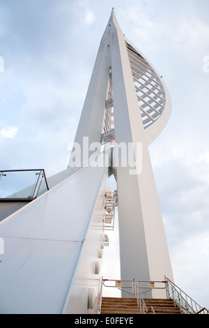 Spinnacker Tower, Gunwharf Quays; Portsmouth; England; UK Stock Photo