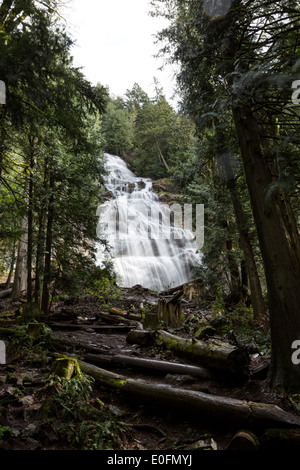 Bridal Veil Falls in BC Canada Stock Photo