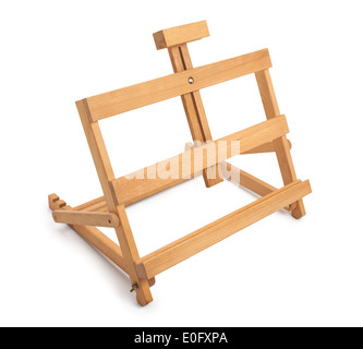 easel isolated Stock Photo