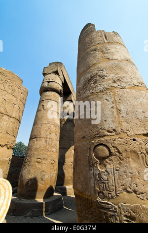 Africa, Egypt, Luxor, Amun temple of Luxor., Afrika, aegypten, Amun Tempel von Luxor. Stock Photo