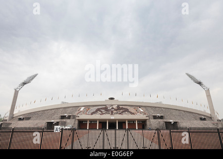 Estadio Olímpico Universitario at the National Autonomous University of Mexico Stock Photo