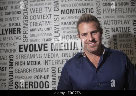 Los Angeles, California, USA. 28th Apr, 2014. Brian Fitzgerald, President of Evolve Media. © Ringo Chiu/ZUMAPRESS.com/Alamy Live News Stock Photo