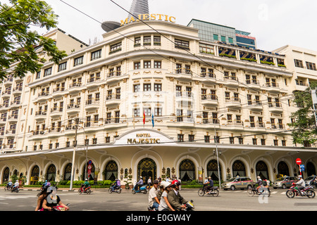 Majestic Hotel Saigon Vietnam Stock Photo - Alamy