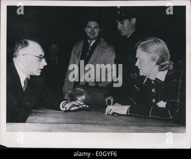 Jan 1, 1940 - Ilse Koch with counsel: Augsburg, Germany: The Beast of Buchenwald, Ilse Koch is seen with her counsel as the 2nd Stock Photo