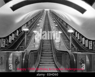 Happy 150th Birthday to London Underground Stock Photo