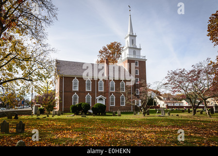 Trinity Episcopal 'Old Swedes' Church, 1208 Kings Highway, Swedesboro, New Jersey Stock Photo