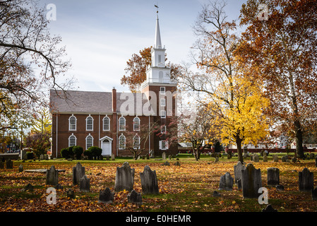 Trinity Episcopal 'Old Swedes' Church, 1208 Kings Highway, Swedesboro, New Jersey Stock Photo