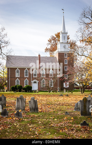 Trinity Episcopal 'Old Swedes' Church, 1208 Kings Highway, Swedesboro, New Jersey Stock Photo