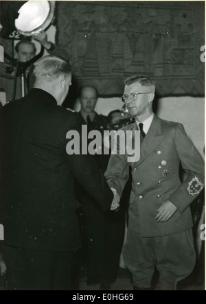 Riddersalen, Vidkun Quisling og Josef Terboven Stock Photo