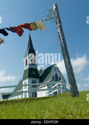 St. Paul's Anglican Church, Trinity, Bonavista Peninsula, Newfoundland And Labrador, Canada Stock Photo