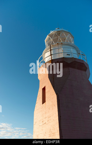 Long Point Lighthouse in Crow Head, Twillingate, North Twillingate Island, Newfoundland And Labrador, Canada Stock Photo