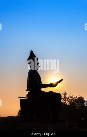 the King Ramkhamhaeng Monument at the Historical Park in Sukhothai in ...