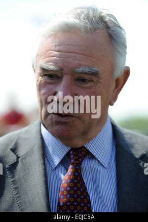 DAVID BARRON RACE HORSE TRAINER YORK RACECOURSE YORK ENGLAND 14 May 2014 Stock Photo