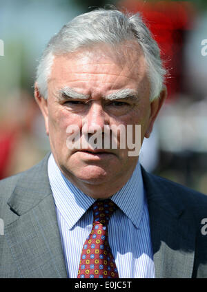 DAVID BARRON RACE HORSE TRAINER YORK RACECOURSE YORK ENGLAND 14 May 2014 Stock Photo