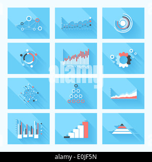 INFOGRAPHICS design elements vector illustration Stock Photo - Alamy