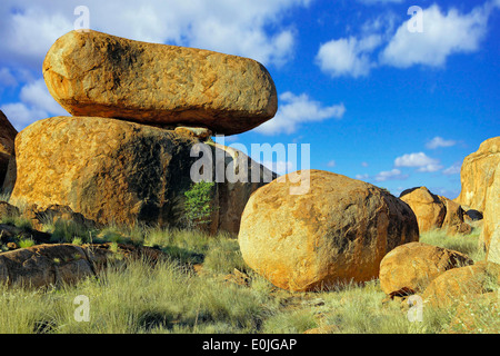 Devils Marbles bei Tennant Creek, Nothern Territories, Australien Stock Photo