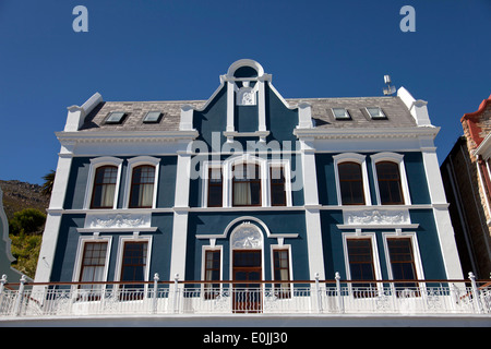 Cape Dutch architecture in Simon's Town, Cape Town, Western Cape, South Africa Stock Photo