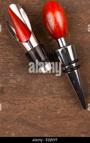 wine opener set Stock Photo