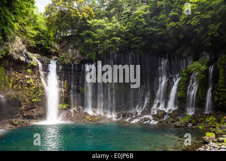 Shiraito Waterfalls in Shizuoka, Japan Stock Photo