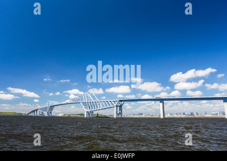 Tokyo Gate Bridge in Japan Stock Photo