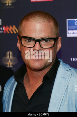 Heston Blumenthal at Club 23, Crown in Melbourne, May 15, 2014. Stock Photo