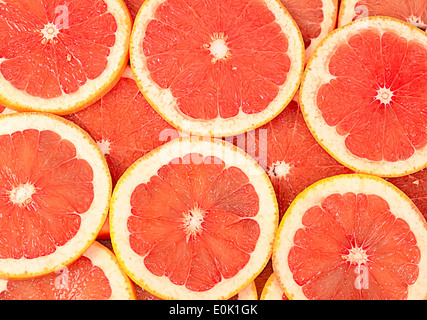 The fresh grapefruit as a background closeup Stock Photo