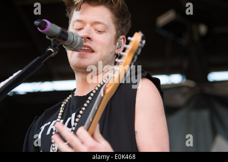 Nash Overstreet of Hot Chelle Rae performs in support of 107.9's EndFest Stock Photo