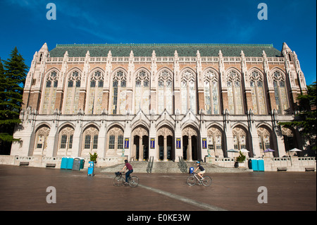 The Suzzallo Library at the University of Washington in Seattle. Stock Photo