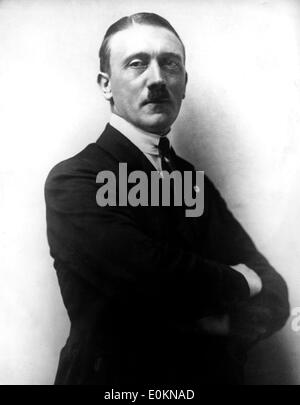 Portrait of Adolf Hitler Stock Photo