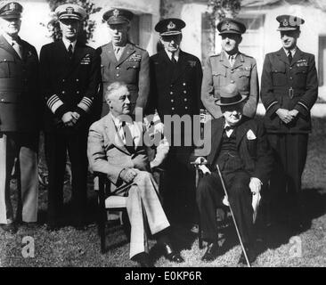THE CASABLANCA CONFERENCE, JANUARY 1943 - President Franklin D ...