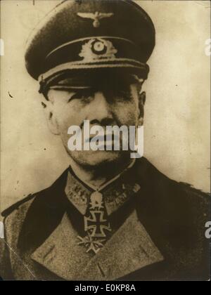 Dec. 00, 1944 - Field Marshal Erwin Rommel Stock Photo