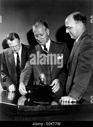 Jan 01, 1950 - File Photo: circa 1950s, location unknown. RALPH J. CORDINER was Chairman & CEO of General Electric from 1958 to Stock Photo