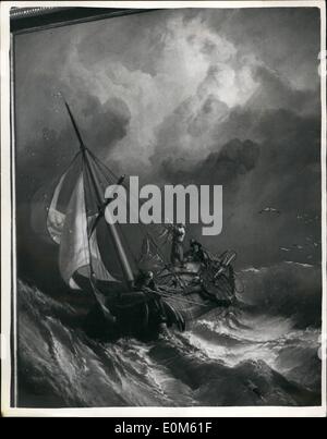 Oct. 10, 1953 - The Jones collection on exhibition.: The Jones Collection, which has not been seen by the public since 1939, will once more be on view at the Victoria and Albert Museum, tomorrow. The greater part of the collection is devoted to French art of the 17th. and 18th century France, the Jones Collection is, in this country, second only to the Wallace Collection at Hartford House. Even as early as 1882, at the death of Mr. Jones, the value of the collection was set at a quarter of a million pounds. Stock Photo