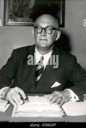 May 05, 1955 - First German Ambassador Since 16 Years Herr Vollarath ...