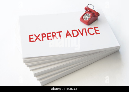 Expert advice Stock Photo