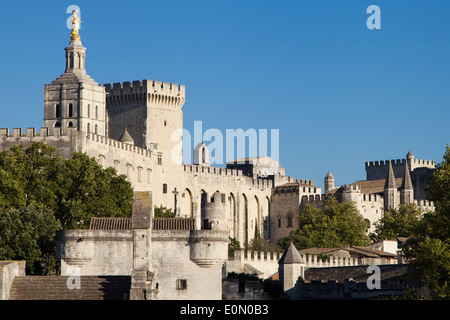 Medieval town of Avignon in Provence, France. Stock Photo