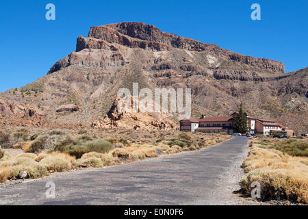 Parador del Teide in the Teide National Park, Tenerife, Spain. Stock Photo