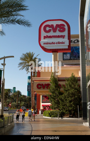 CVS pharmacy on the Las Vegas Strip Nevada USA September 2018 Stock