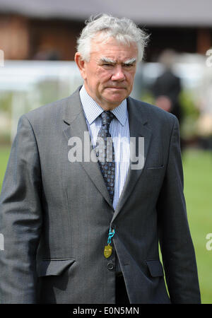 DAVID BARRON RACE HORSE TRAINER YORK RACECOURSE YORK ENGLAND 16 May 2014 Stock Photo