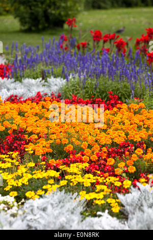 Blumengarten - flower garden Stock Photo