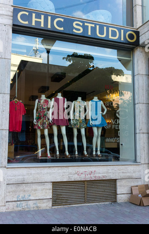 Chic Studio luxury brand clothing store Blloku district Tirana Albania Stock Photo Alamy