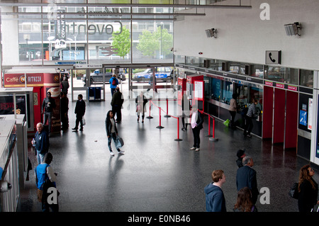 The foyer at Coventry railway station, UK Stock Photo