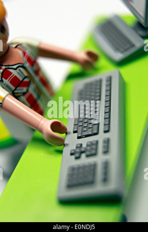 Computers and technology all around Stock Photo