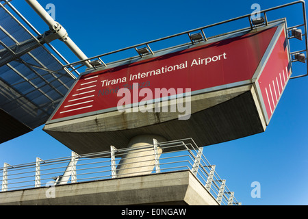 Albania, Tirana, Rinas, Mother Teresa International Airport, terminal ...