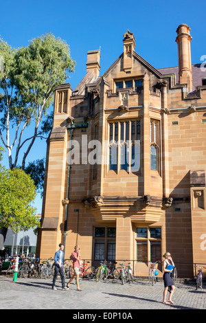 Sydney Australia,University of Sydney,education,campus,Anderson Stuart building,sandstone,student students,AU140310184 Stock Photo