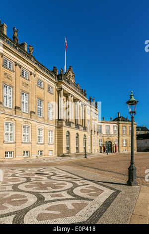 Amalienborg Palace, Copenhagen, Denmark, Scandinavia Stock Photo